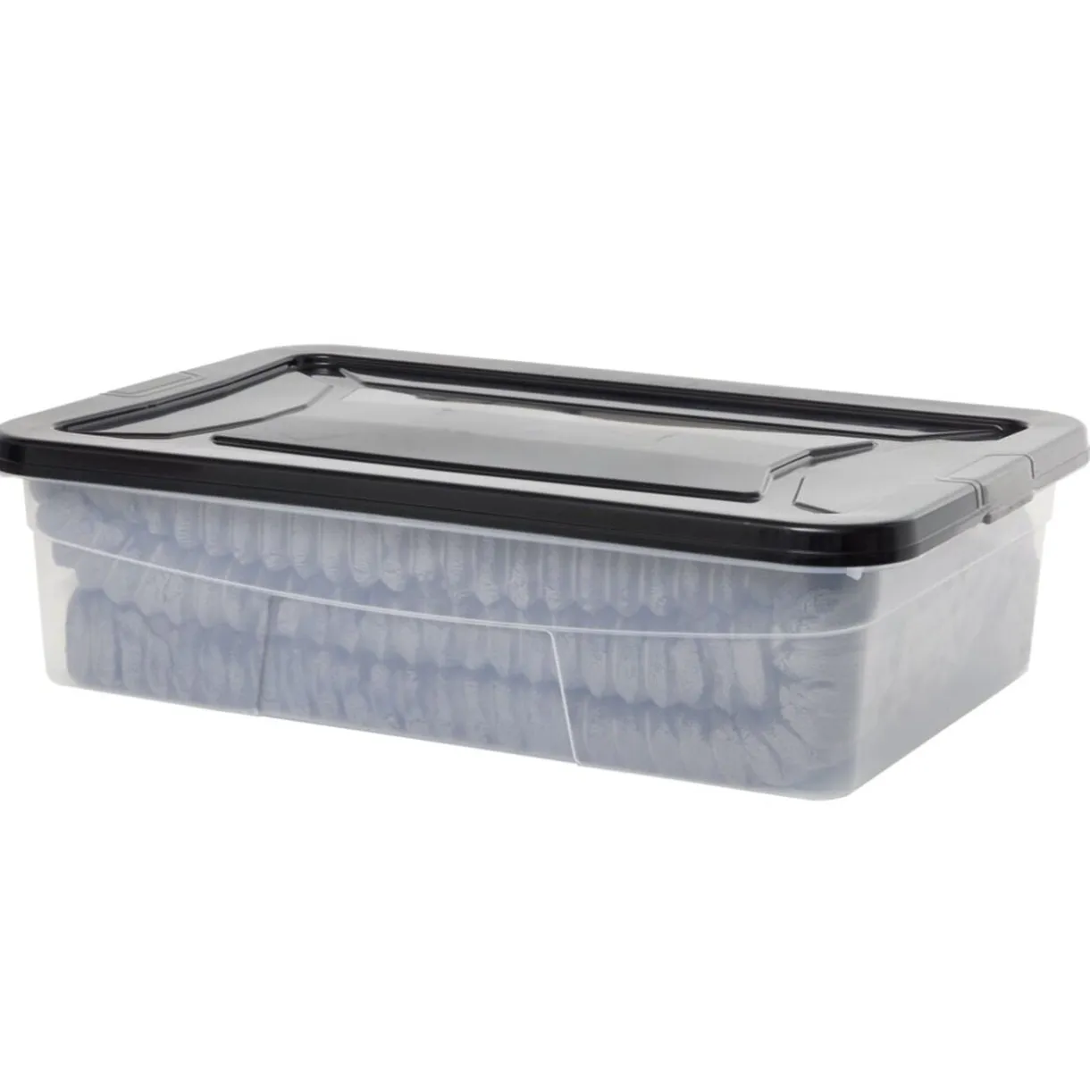 Box dessous de lit noir 30L < Gifi