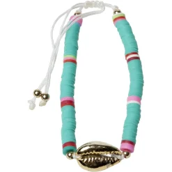 Bracelet ajustable perle plage dans fiole en verre < Gifi