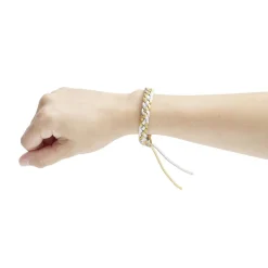 Bracelet citronnelle tressé L31cm (5 modèles)