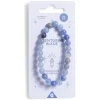 Bracelet crystal fin 24 perles aventurine bleu - Tranquilité < Gifi Best