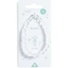 Bracelet crystal fin 24 perles blanc transparent - Balance