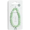 Bracelet crystal large 26 perles aventurine vert - Stress < Gifi New
