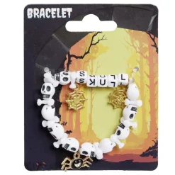 Bracelet Halloween avec charms Ø7cm (2 modèles)