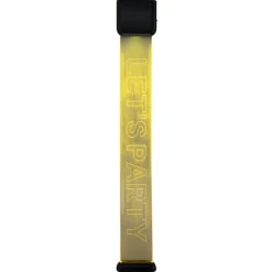 Bracelet LED avec message Let's Party L21cm (3 modèles)