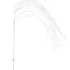 Branche décorative en mousse blanche L125cm