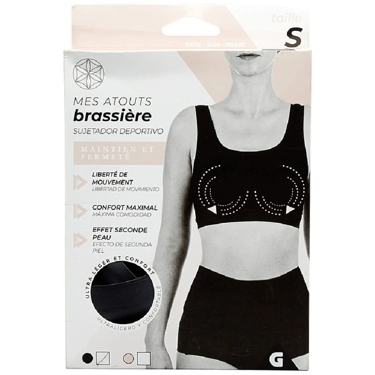 Brassière gainante femme