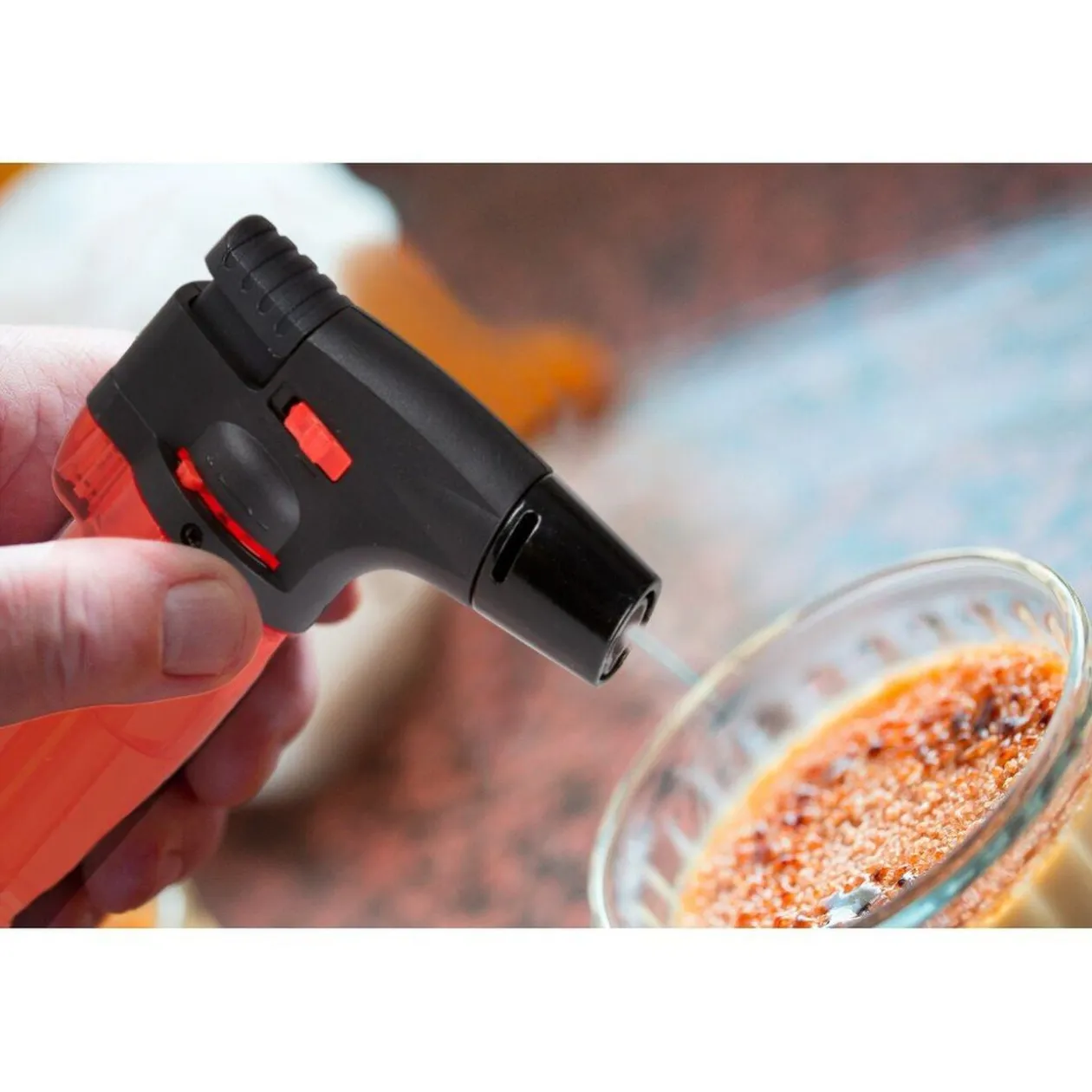 Briquet chalumeau de cuisine