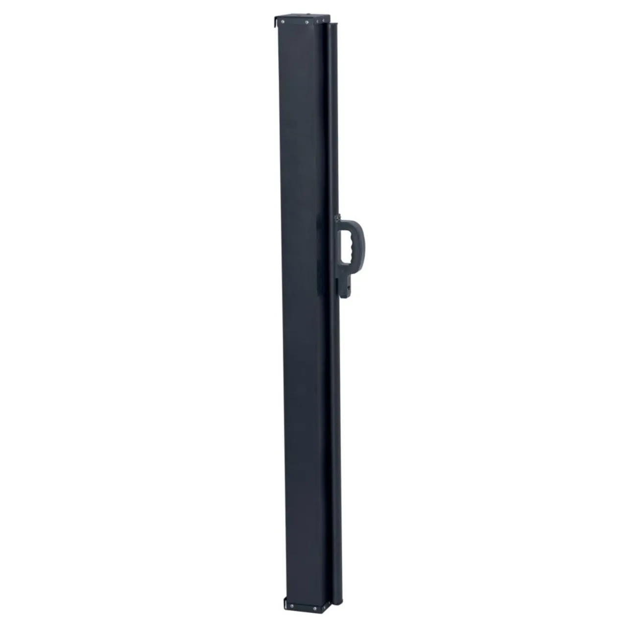Brise-vue extensible et rétractable noir L300xH140cm