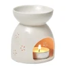 Brûle parfum céramique blanc