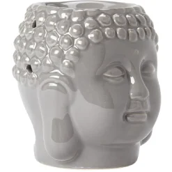 Brûle parfum tête Bouddha en grès (2 modèles) < Gifi Best