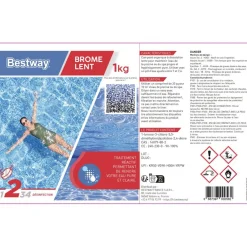 Brome piscine 1kg pastille 20gr < Gifi Discount
