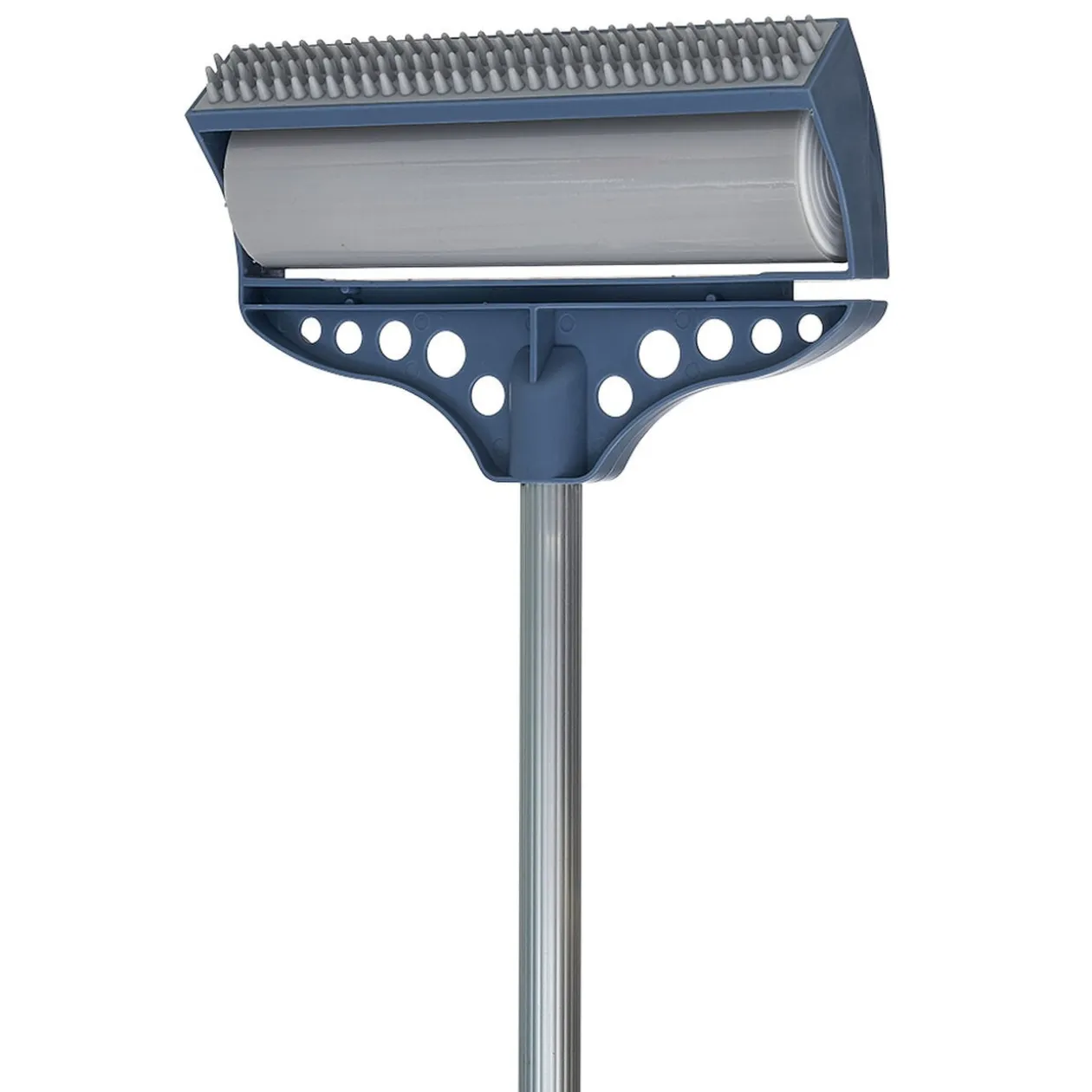 Brosse adhésive avec manche télescopique