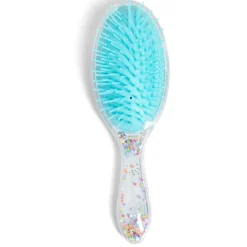Brosse à cheveux enfant manche étoiles L21cm (2 modèles)