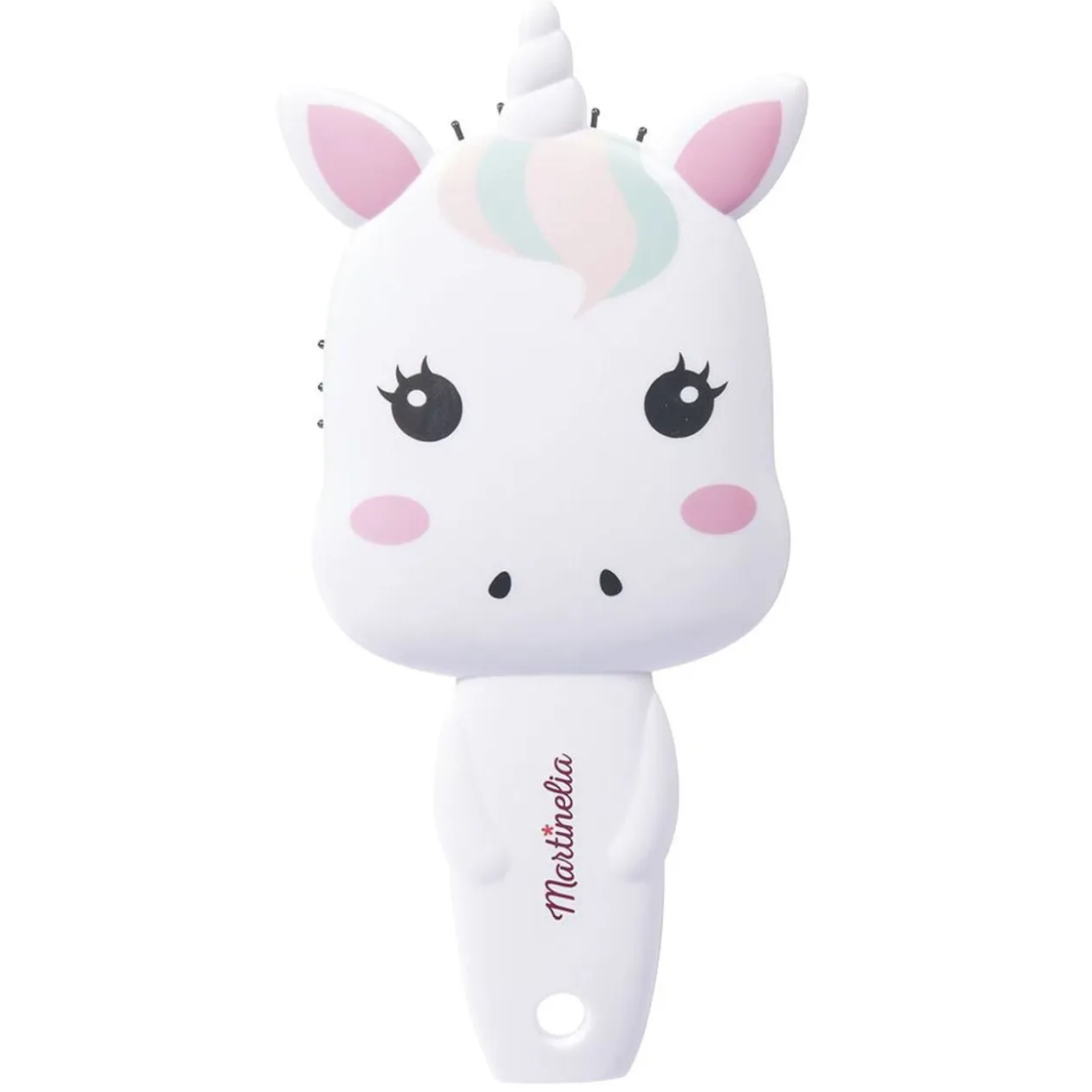Brosse à cheveux enfant Martinelia forme licorne