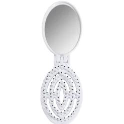 Brosse à cheveux enfant pliable avec miroir (2 modèles) < Gifi