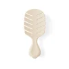Brosse à cheveux format mini en plastique 3 coloris
