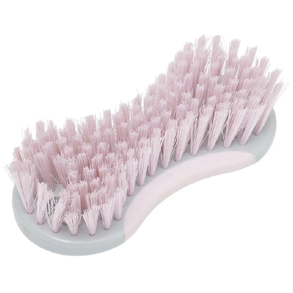 Brosse de nettoyage décorée 16x7x3,5cm rose < Gifi Best