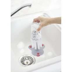 Brosse de nettoyage pour verre à ventouse H19cm