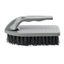 Brosse de nettoyage verte avec poignée 15x8xH6cm