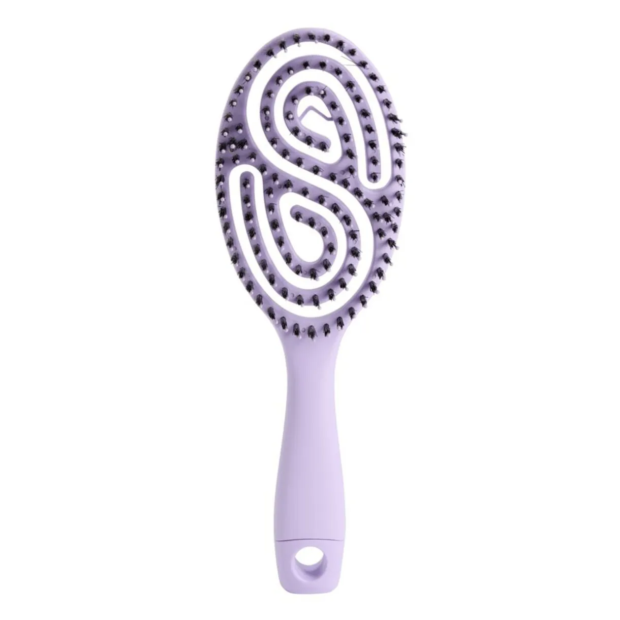 Brosse démêlante labyrinthe plastique L24cm (6 modèles) < Gifi New