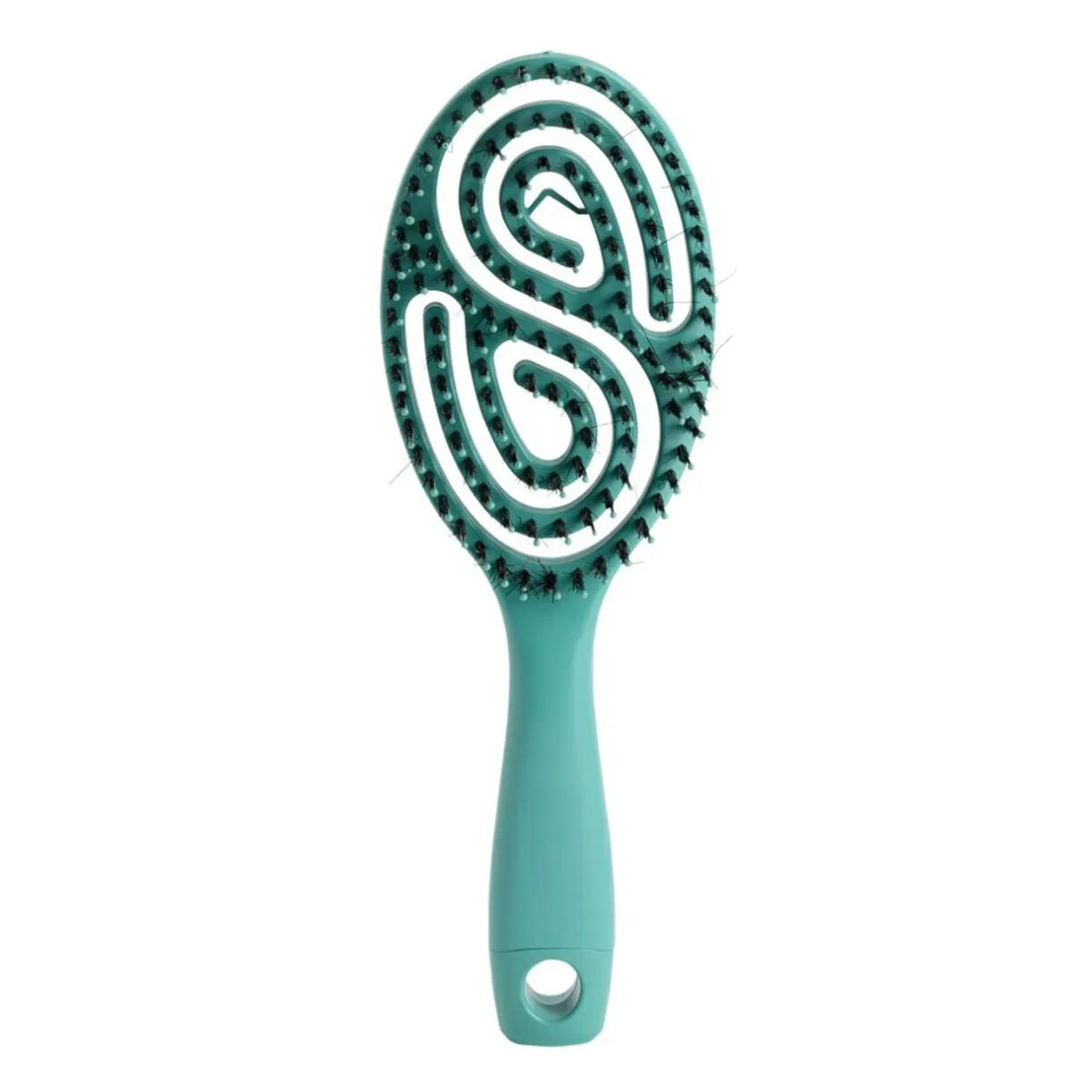 Brosse démêlante labyrinthe plastique L24cm (6 modèles) < Gifi New