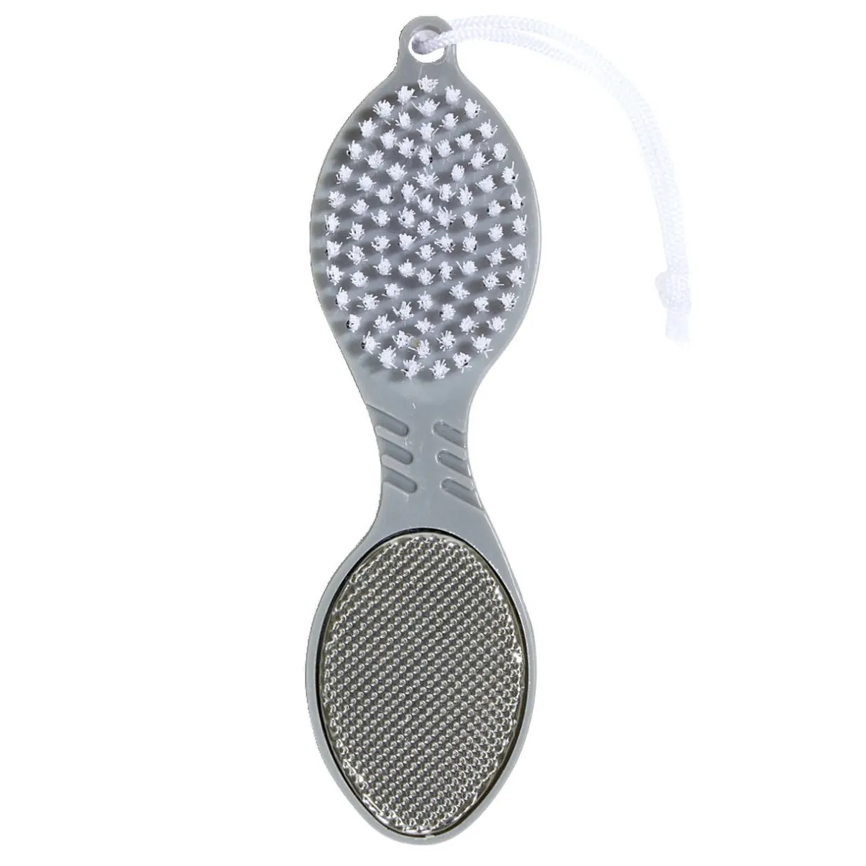 Brosse pédicure 4en1 brosse/pierre ponce/lime douche/lime métallique < Gifi Discount