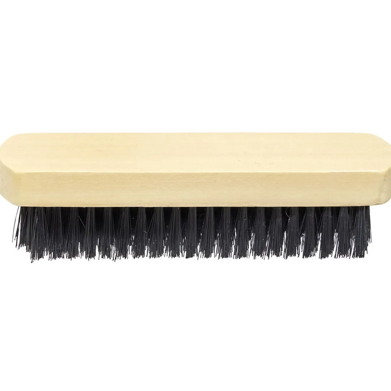 Brosse pour chaussures en bois 14x4xH3,5cm