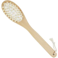 Brosse pour le corps double face bois et laine < Gifi Online