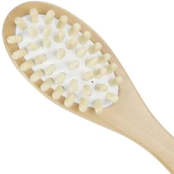 Brosse pour le corps double face bois et laine < Gifi Online