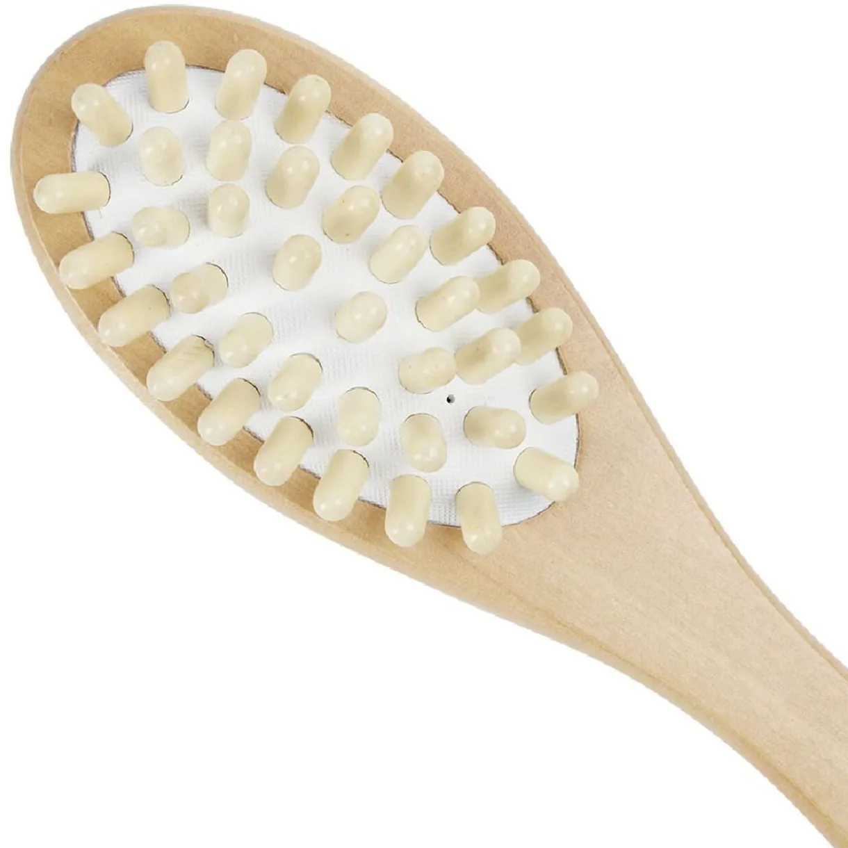 Brosse pour le corps double face bois et laine < Gifi Online