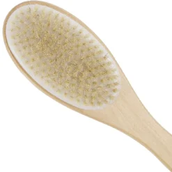 Brosse pour le corps double face bois et laine < Gifi Online