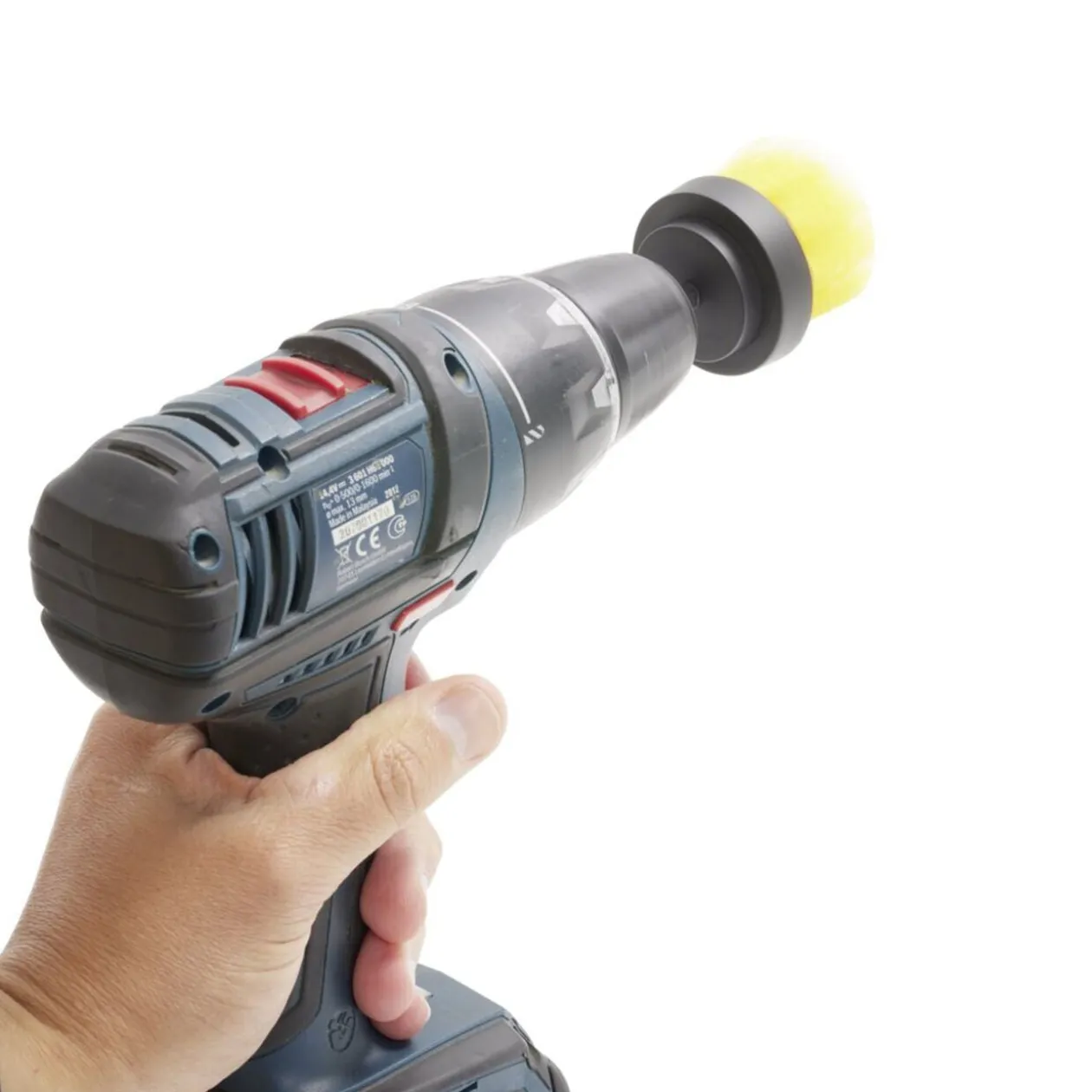 Brosse ronde multisurface x3 pour perçeuse et visseuse