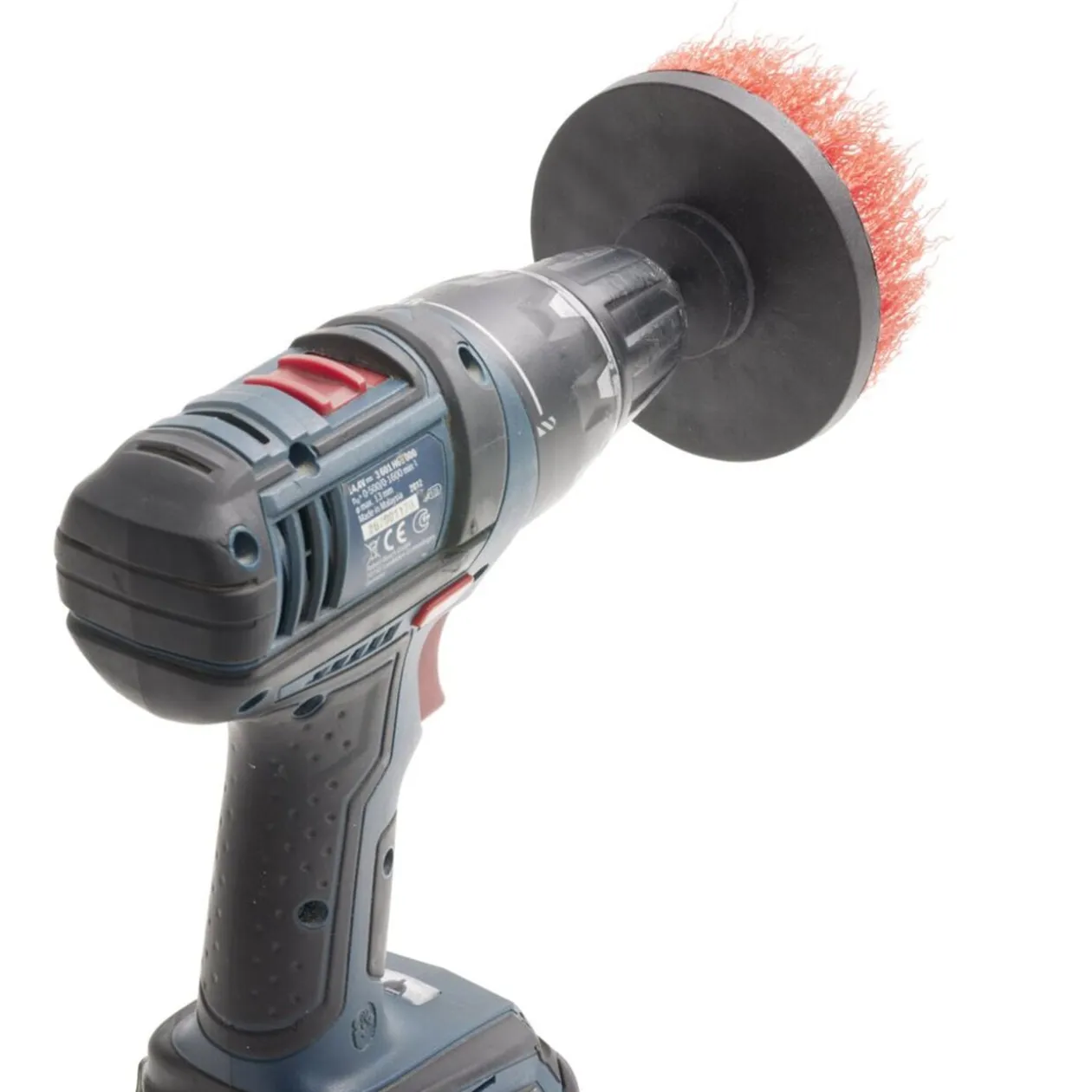 Brosse ronde multisurface x3 pour perçeuse et visseuse