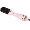 Brosse soufflante céramique et plastique rose L25cm