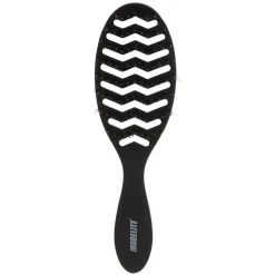 Brosse tunnel multi-usages nylon/sanglier picots perlés noir < Gifi New