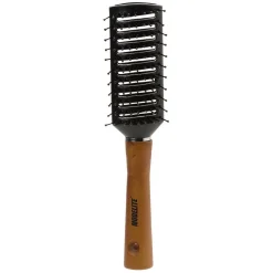 Brosse tunnel multi-usages picots perlés manche en bois