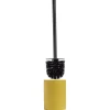 Brosse WC socle rond grès jaune Ø9,2xH36cm < Gifi