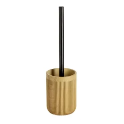 Brosse WC support bois Ø10xH37cm