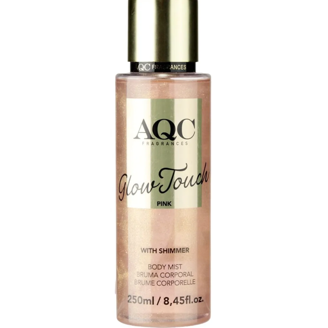 Brume parfumée brillante pailleté rose 250ml