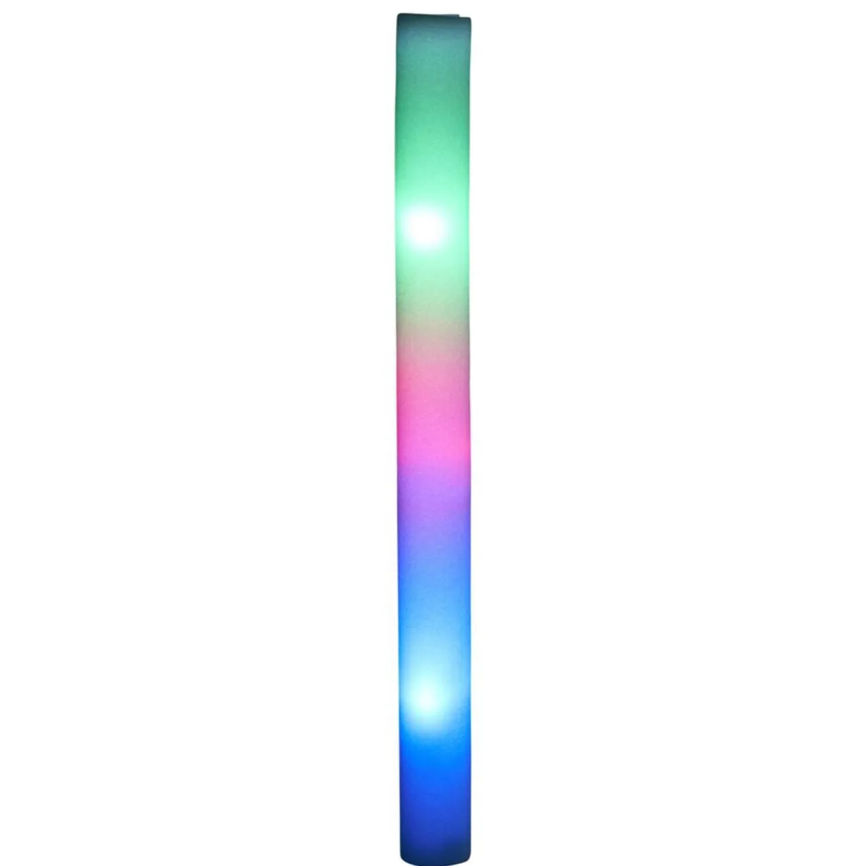 Bâton lumineux en mousse multicolore