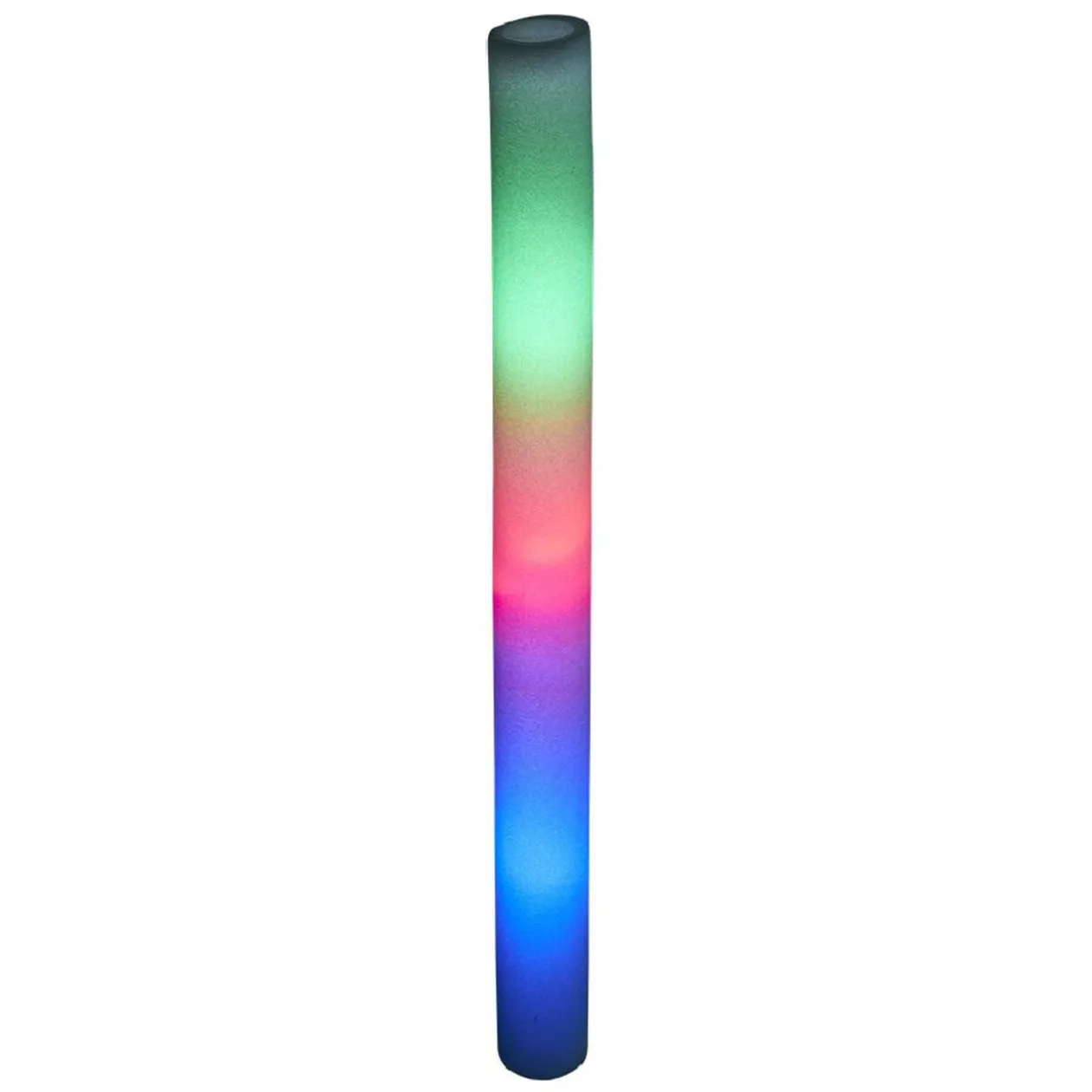 Bâton lumineux en mousse multicolore