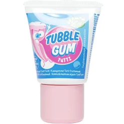 Bubble gum en tube goût tutti frutti 35 grammes < Gifi