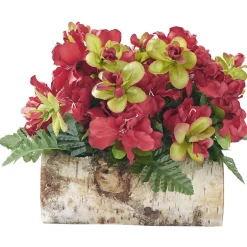 Buche avec fleur rouge < Gifi Hot