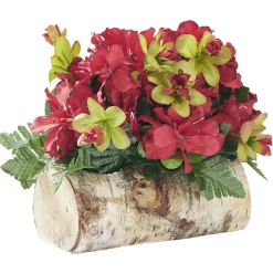 Buche avec fleur rouge < Gifi Hot