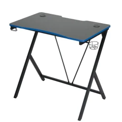 Bureau gaming pro max métal noir 80x50xH75cm < Gifi