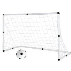 But de football 2en1 avec ballon et gonfleur