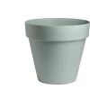 Cache pot plastique vert 23L Ø37xH34cm