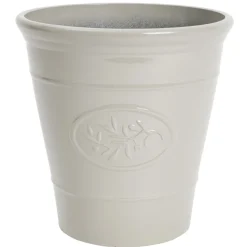 Cache pot provence plastique beige Ø17xH17cm < Gifi Clearance