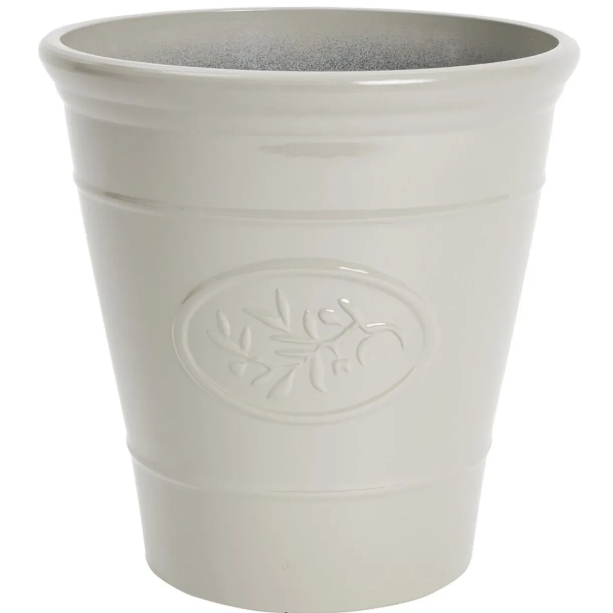 Cache pot provence plastique beige Ø17xH17cm < Gifi Clearance
