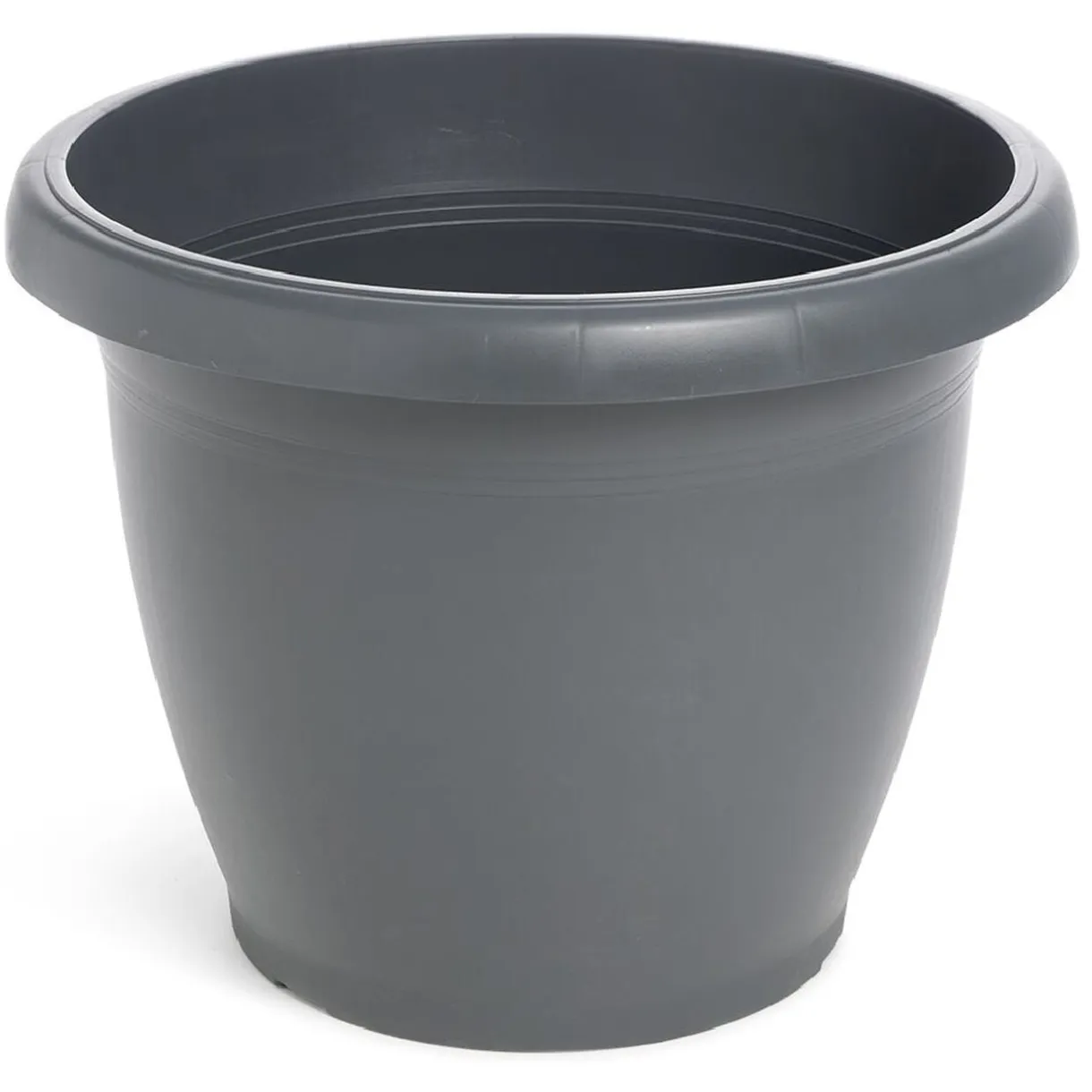 Cache pot rond Villa plastique gris 110L Ø68xH53cm < Gifi Sale